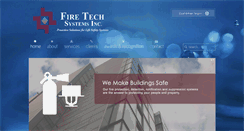Desktop Screenshot of firetechsystems.com